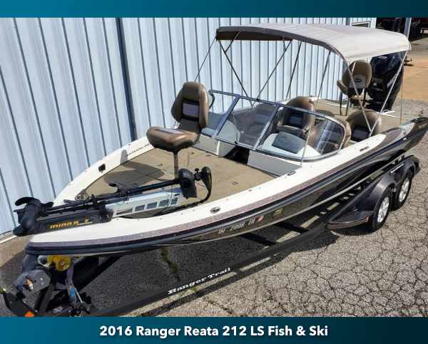 2016 Ranger Reata 212 LS Fish & Ski