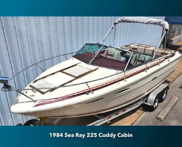 1984 Sea Ray 225 Cuddy Cabin