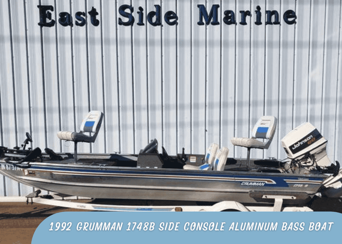 1992 Grumman 1748B Side Console Aluminum Bass Boat