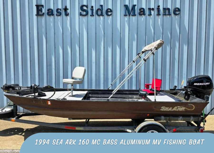 1994 Sea Ark 160 MC Bass Aluminum MV Fishing Boat