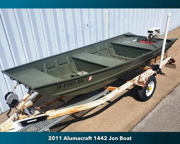 2011 Alumacraft 1442 Jon Boat