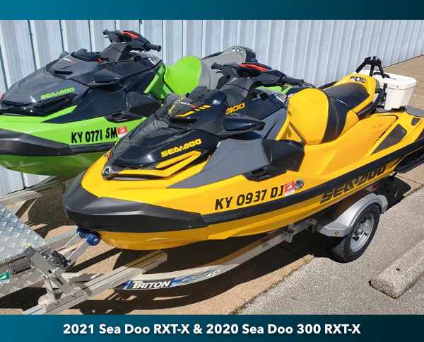 2021 Sea Doo RXT-X & 2020 Sea Doo RXT-X PWC