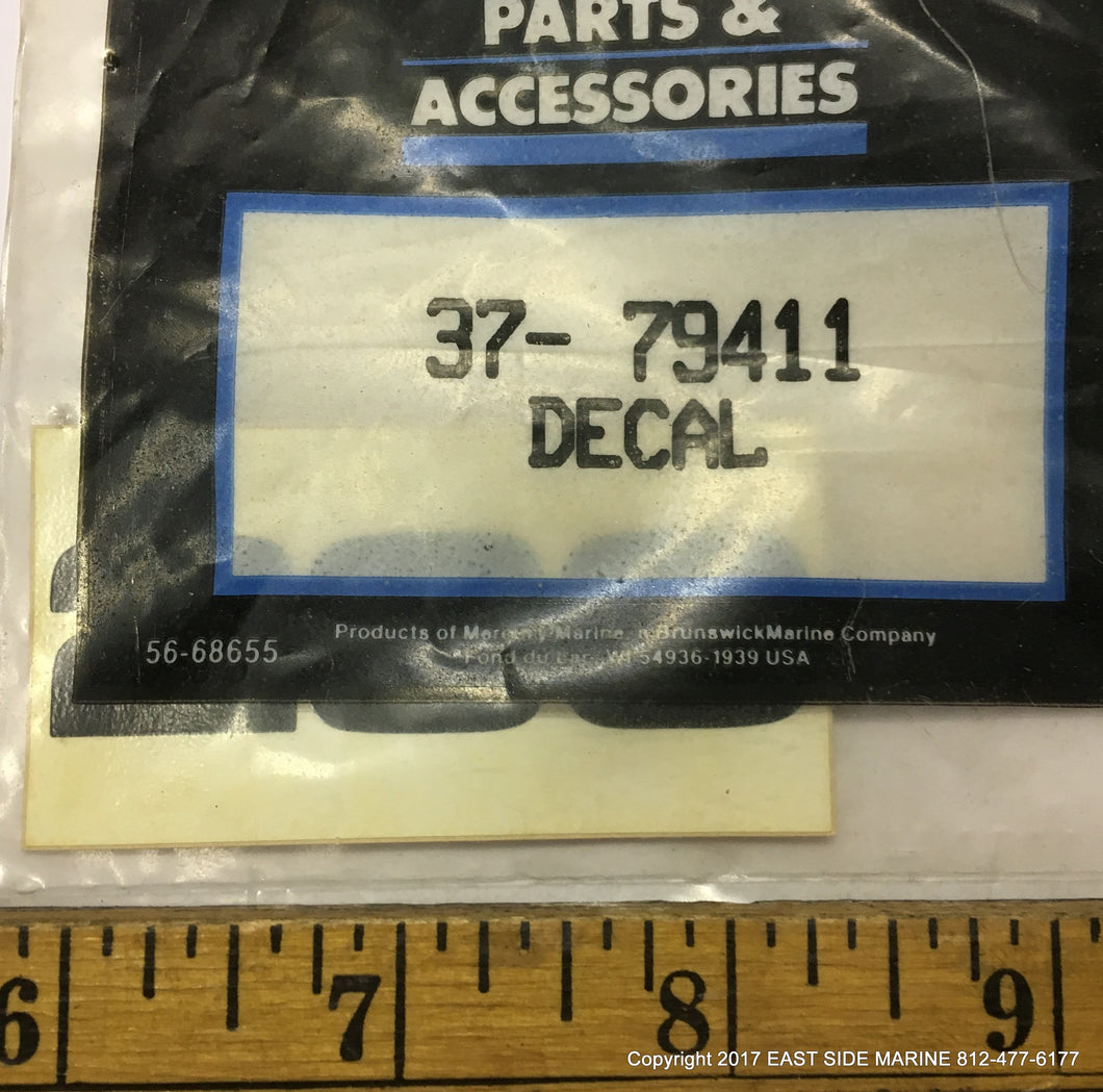 37-79411 Decal for Sale