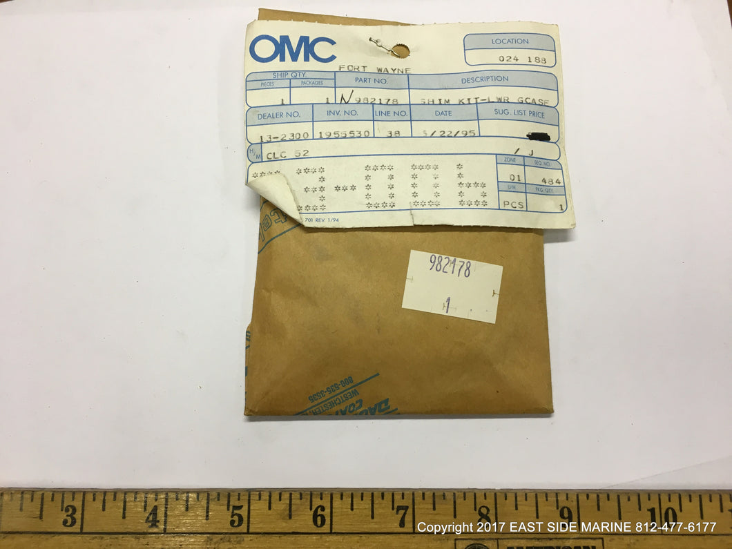 982178 Shim Kit for Sale