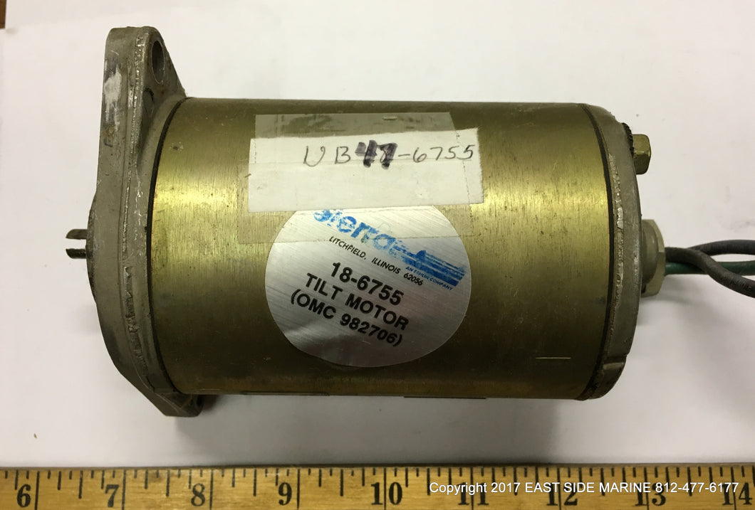 Used Tilt Motor - OMC 982706 / UB47-6755 Sierra