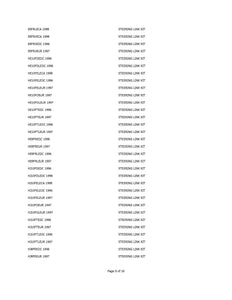 175455 Steering Link Kit